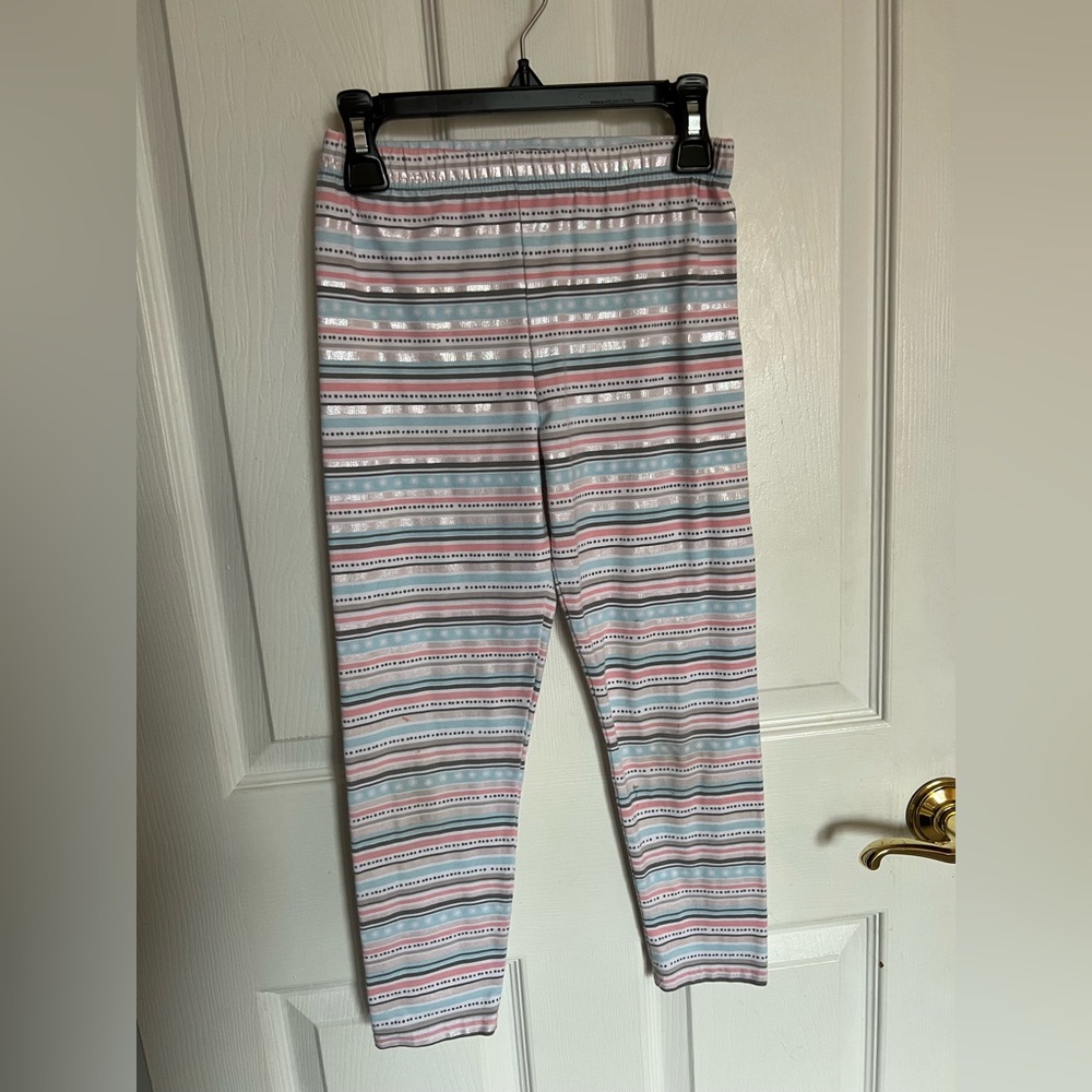 Rare Editions Striped Leggings - Size 6X